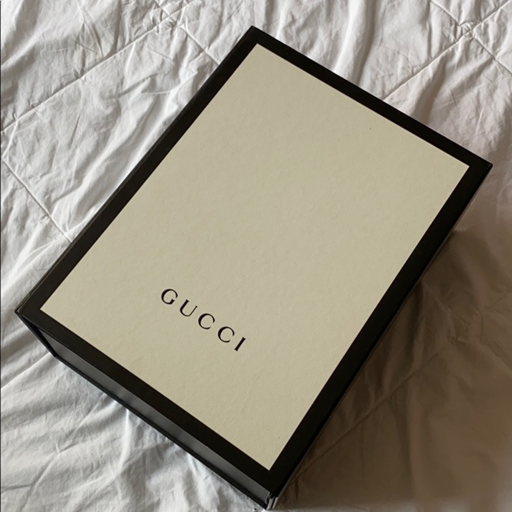 Small/Medium Gucci flap box.